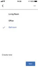 nvent RAYCHEM SENZ Wi-Fi Digital Timer Thermostat - Choose a room