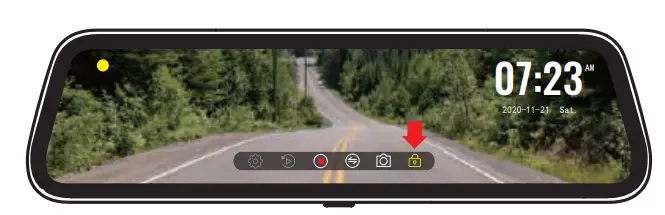WOLFBOX-G840S-Touch-Screen-Streaming-Mirror-Dual-DasH-Camera-11