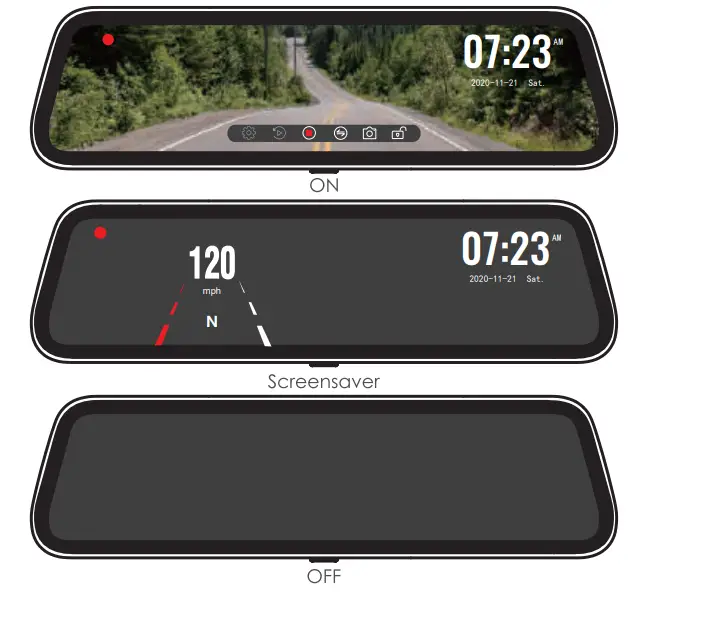 WOLFBOX-G840S-Touch-Screen-Streaming-Mirror-Dual-DasH-Camera-6