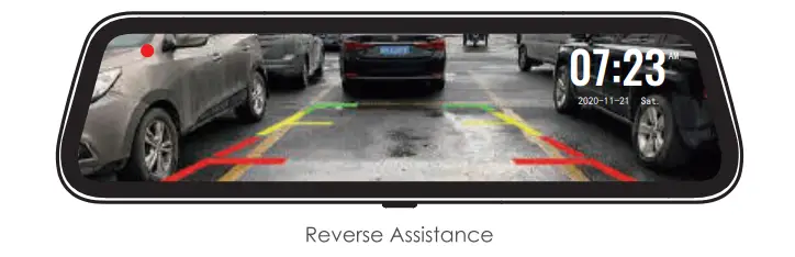 WOLFBOX-G840S-Touch-Screen-Streaming-Mirror-Dual-DasH-Camera-9