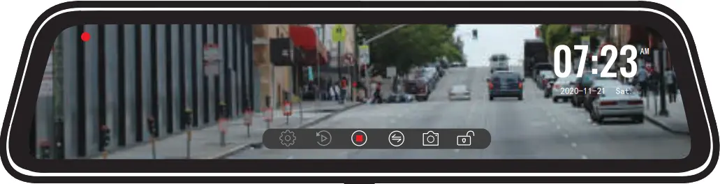 WOLFBOX-G840S-Touch-Screen-Streaming-Mirror-Dual-DasH-Camera-PRODUCT