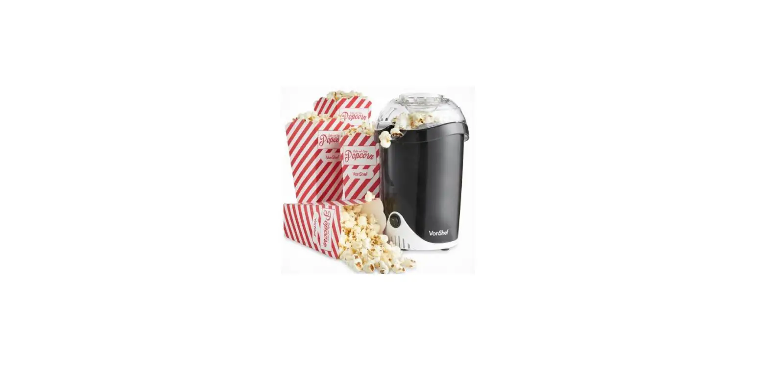 Vonhaus 2013036 Hot Air Popcorn Maker Instruction Manual Vonhaus 2013036 Hot Air Popcorn Maker Instruction Manual