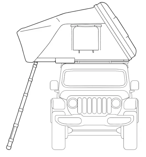 iKAMPER SkyCamp 3 0 Expandable Hardshell Rooftop Tent