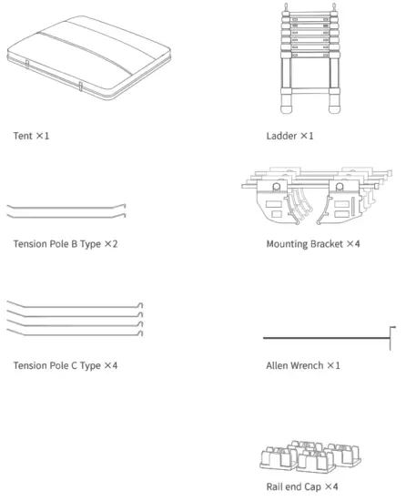 iKAMPER SkyCamp 3 0 Expandable Hardshell Rooftop Tent - fig 2