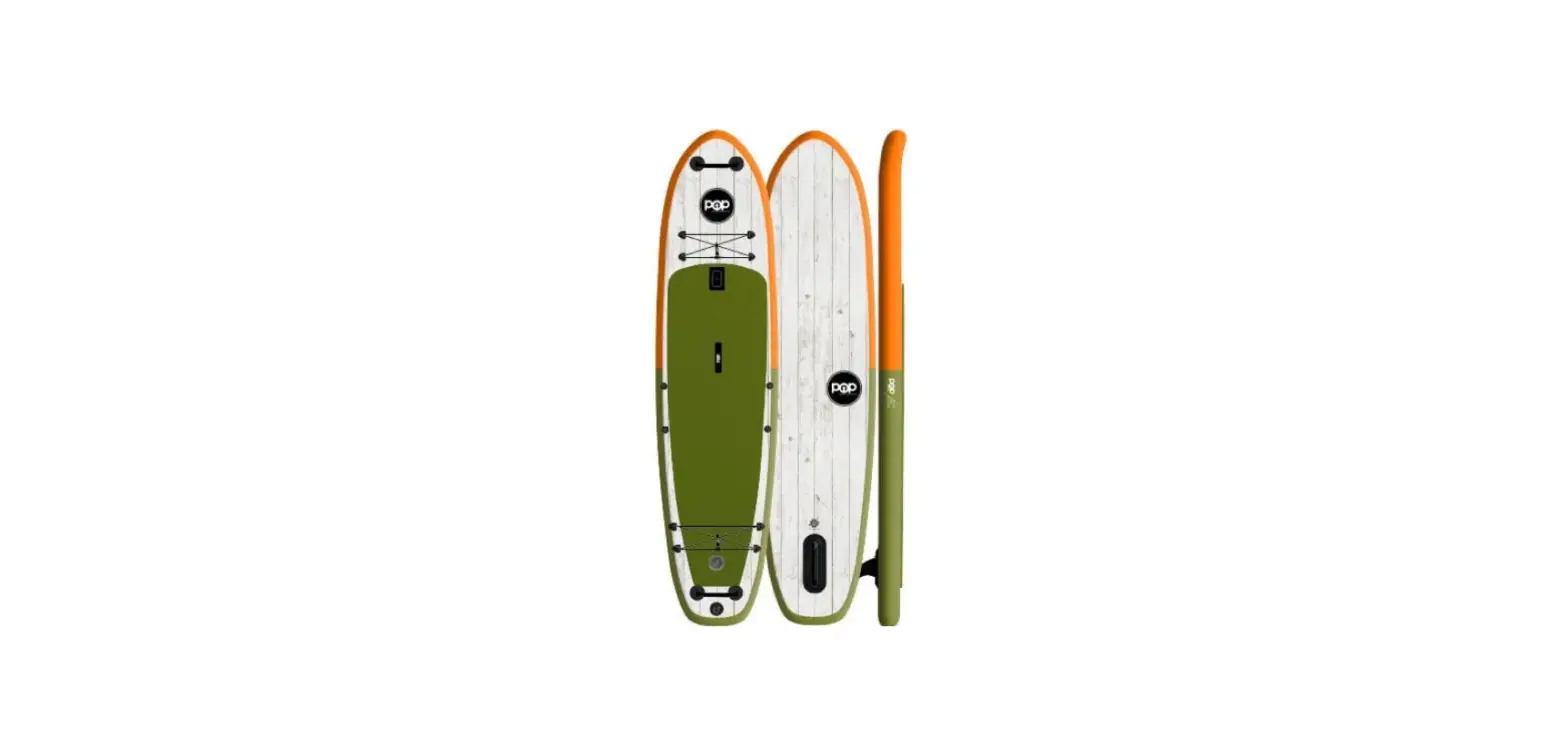 Pop Boards 11'6 El Capitan Green/orange Inflatable Paddle Board Instruction Manual
