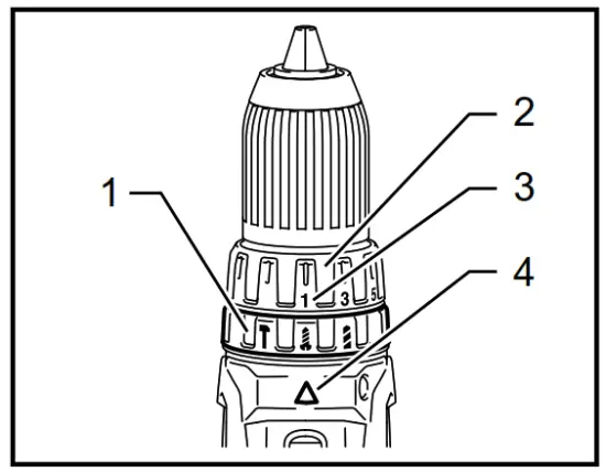 makita DHP470 Cordless Hammer Driver Drill - torque