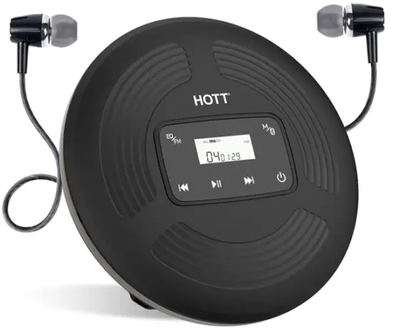 HOTT CD903TF Portable CD Player