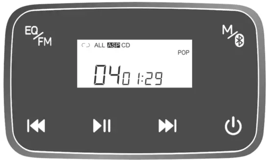 HOTT CD903TF Portable CD Player - Function