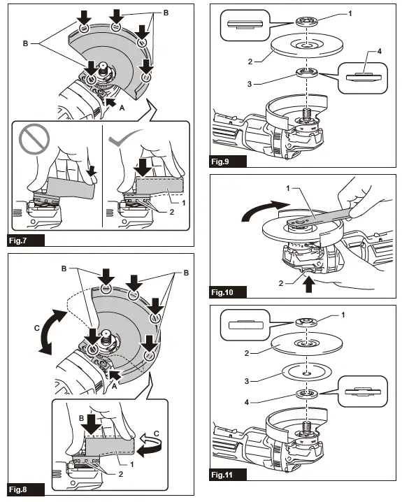 makita-GA036G-Cordless-Angle-Grinder-FIG-2