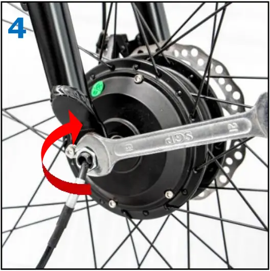 EUNORAU Fat - Front Wheel Assembly - Way A4
