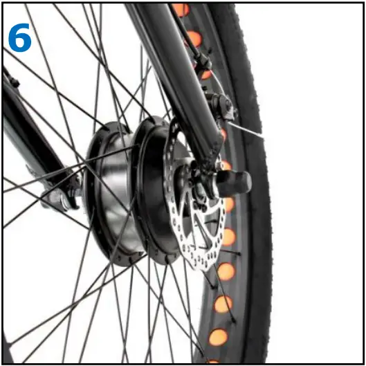 EUNORAU Fat - Front Wheel Assembly - Way A6