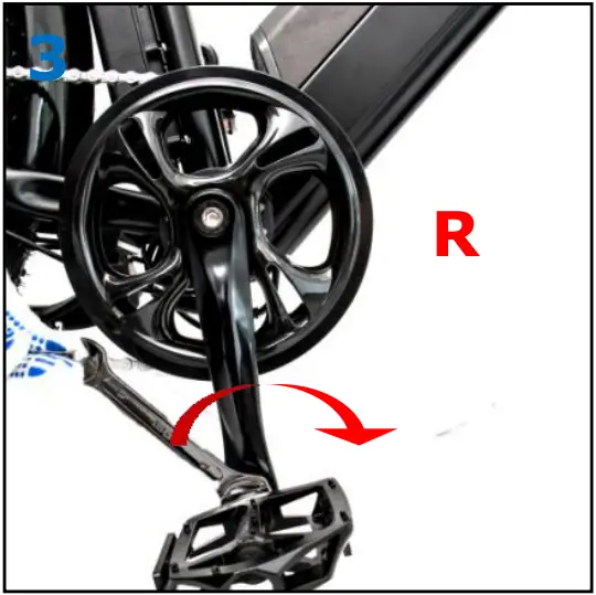 EUNORAU Fat - Pedal Assembly - 3