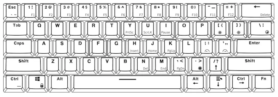 MILLENNIAL ENGINEERS MEKAURA RGB Mechanical Keyboard