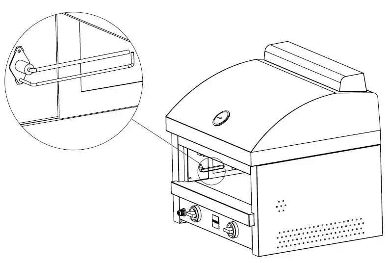 Fuego F27S Pizza oven fig 22