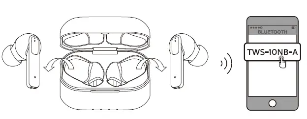 GoldFingers TWS-10NB-A True Wireless Earphones 5