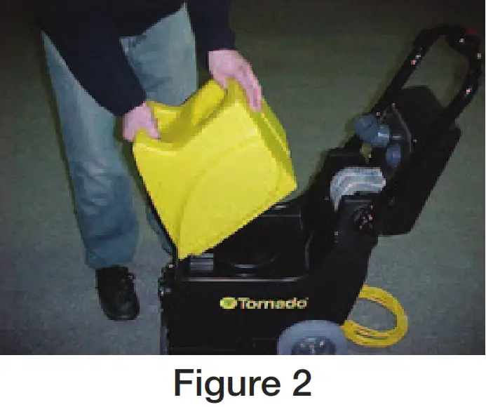 TORNADO 98150 Mini-Marathon 425 4 26 Gallon Self Contained Extractor - Fig 2