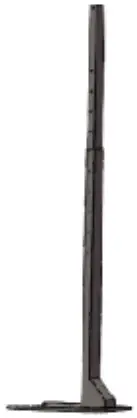 Hand sanitizer free stand installation