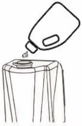 Refill the hand sanitizer