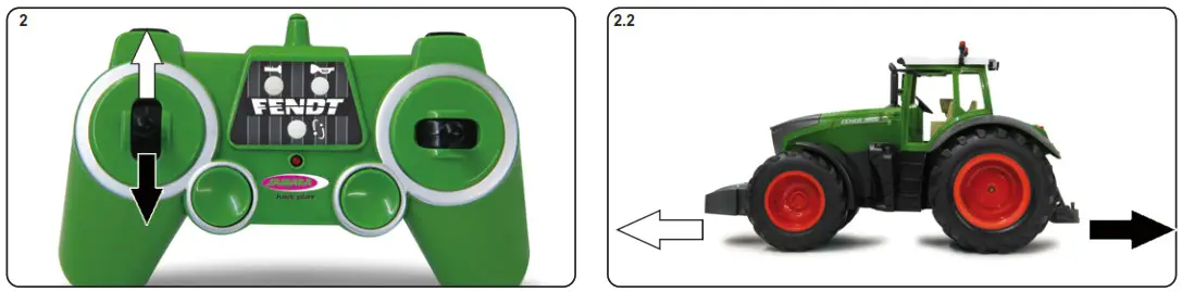 JAMARA 405035 Fendt 1050 Vario Tractor - Forward