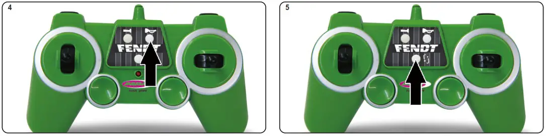 JAMARA 405035 Fendt 1050 Vario Tractor - Horn