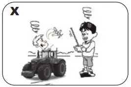 JAMARA 405035 Fendt 1050 Vario Tractor - Safety Notes 6