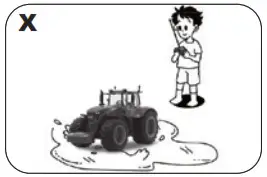 JAMARA 405035 Fendt 1050 Vario Tractor - Safety Notes 7