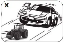 JAMARA 405035 Fendt 1050 Vario Tractor - Safety Notes 8