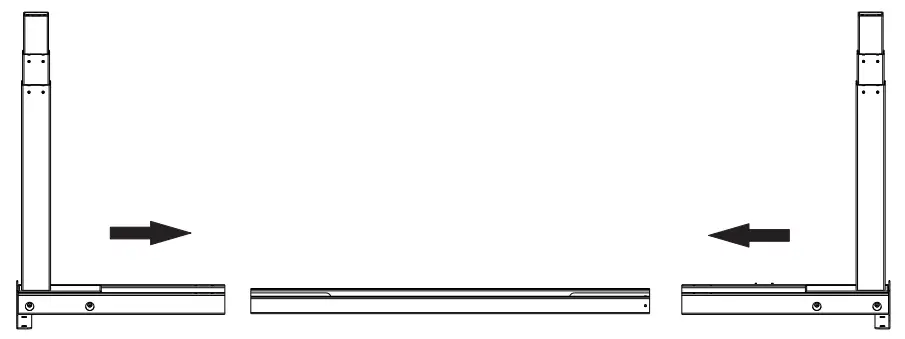 effydesk Height Adjustable Electric Standing Desk - STEP 4