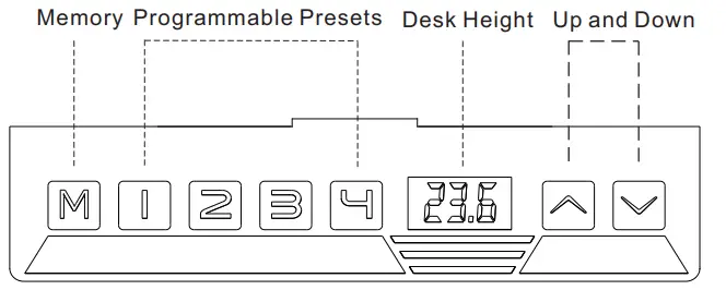 effydesk Height Adjustable Electric Standing Desk - STEP12