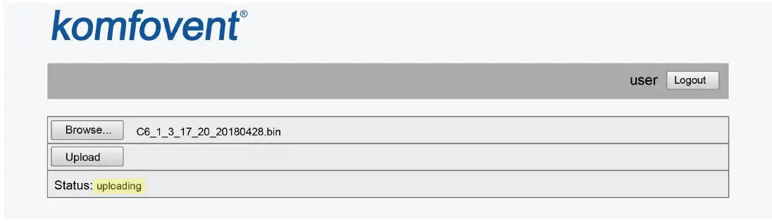komfovent C6M Controller fig 17