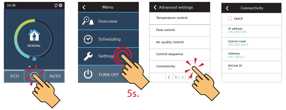 komfovent C6M Controller fig 2