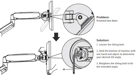 MOUNT-IT TPM-MA09 Height Adjustable Single Monitor Desk Mount-fig10