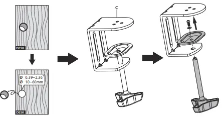 MOUNT-IT TPM-MA09 Height Adjustable Single Monitor Desk Mount-fig4