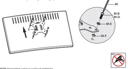 MOUNT-IT TPM-MA09 Height Adjustable Single Monitor Desk Mount-fig8