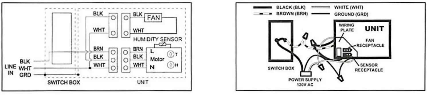 ORTECH OD-9005PB Universal Series Exhaust Fan - fig 8