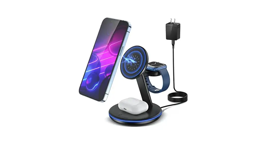 Belkin Lbm001 Revaoo Magnetic Wireless Charging Stand Pad Instruction Manual