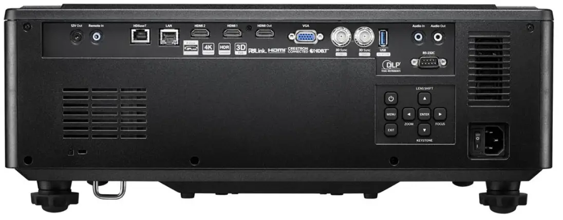 Optoma ZU920TST Ultra Bright Fixed Lens Laser Projector - FIg 3