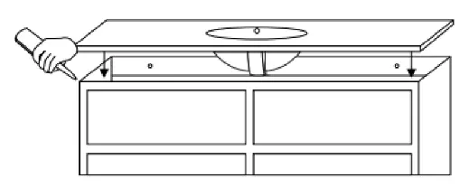 forestmade 500H48SVHL G Single Bath Vanity - edg