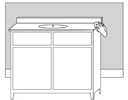 forestmade 500H48SVHL G Single Bath Vanity - handling