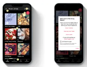 MOOD MEDIA Harmony Music - app