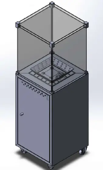 Italkero ETNA Gas Fire Patio Heater