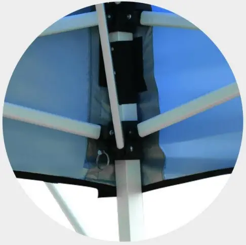 HOMEDEPOT M70-8OP820BL Blue Pop-Up Canopy with Side Awning and Roller Bag-fig5