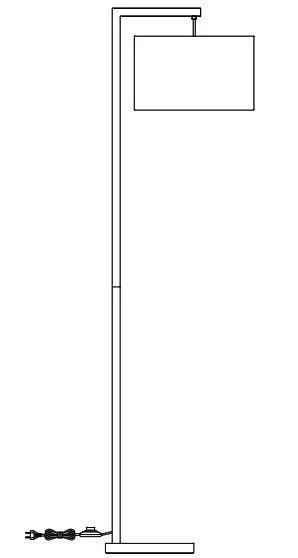 NOVA LIFE 32912 175 71 Interior Floor Lamp - Cover