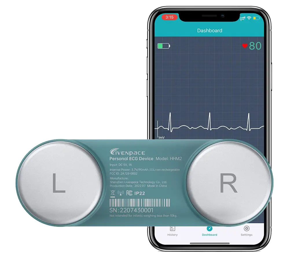 Livenpace Wearable Heart Monitoring Device
