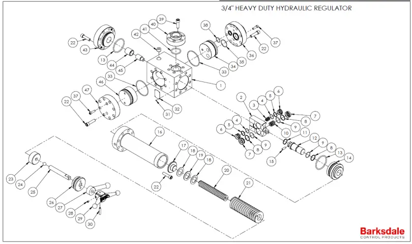 Barksdale 20495 Series Pressure Regulator-fig5