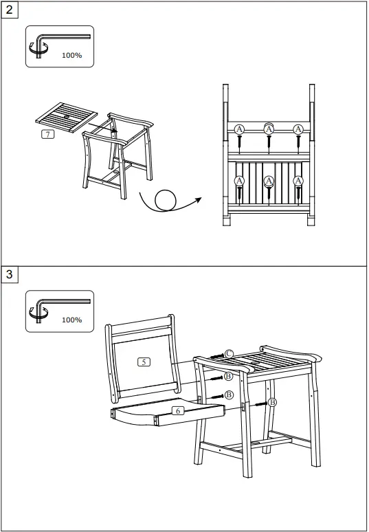 THE-HOME-DEPOT-FORCLOVER-Acacia-Wood-Outdoor-Bench-with-Table-FIG-6