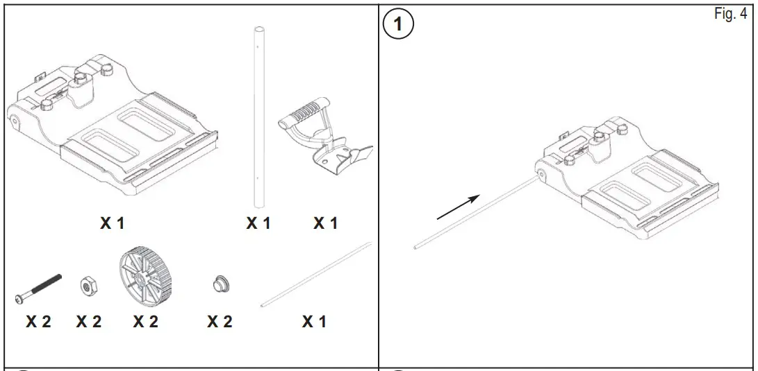 Caddy Cart Instructions