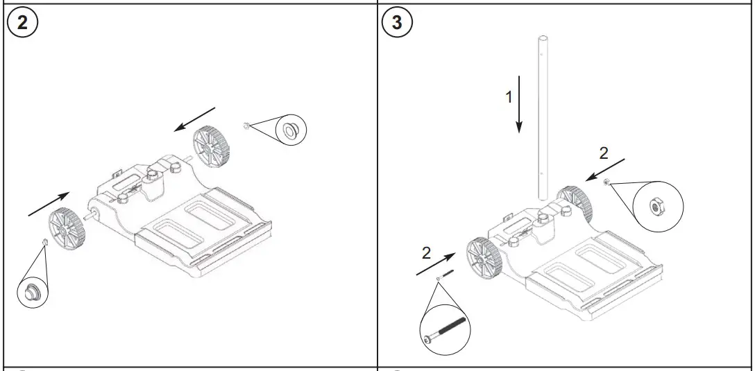 Caddy Cart Instructions