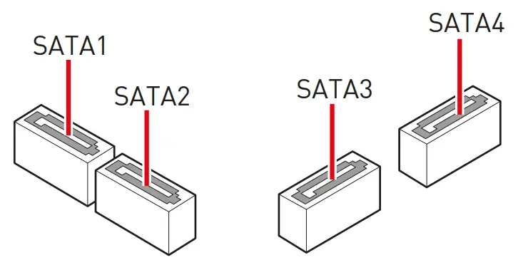 msi A320M-A AM4 Socket AMD Ryzen m-ATX Motherboard fig 9