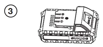 SUNJOE 24V JB LTE RM Cordless Jet Blower - Accessories 1